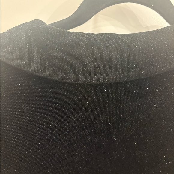 EVERNEW SPARKLE ROUCHED BLACK DRESS - Picture 9 of 9